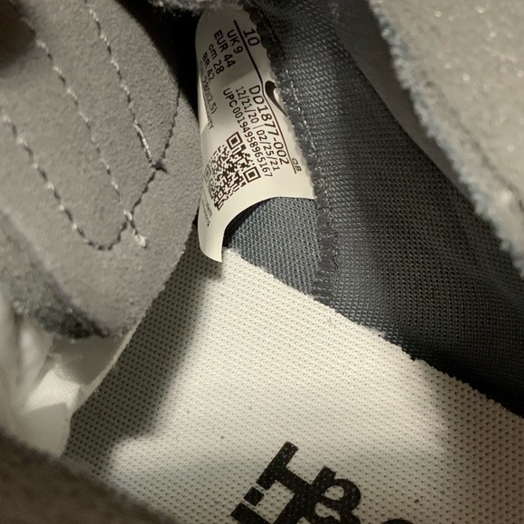 Nike x Sacai Blazer Low Iron Grey Shoes Size 10 - Picture 11 of 12